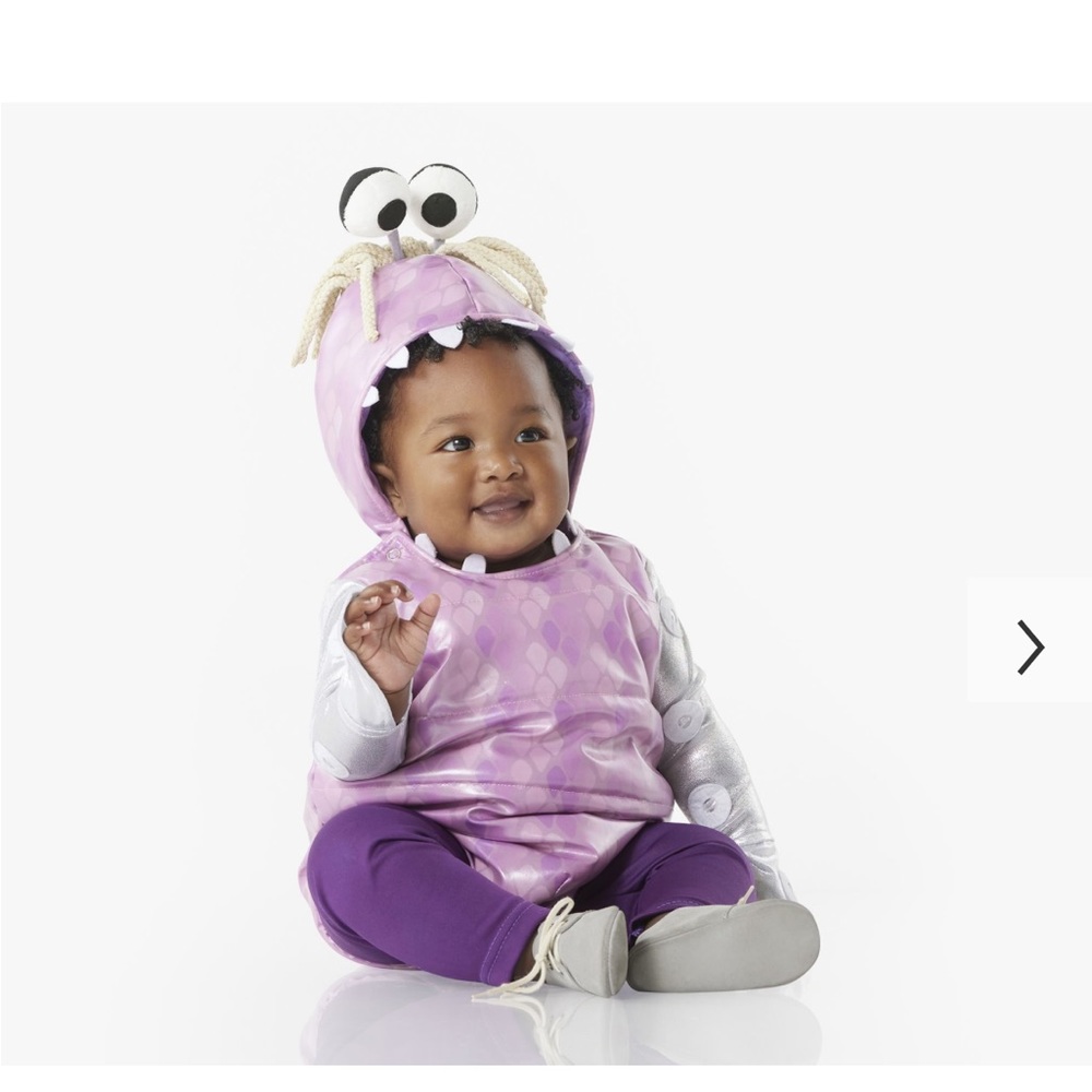 Pottery Barn Kids Purple Monster Hooded Matching Set